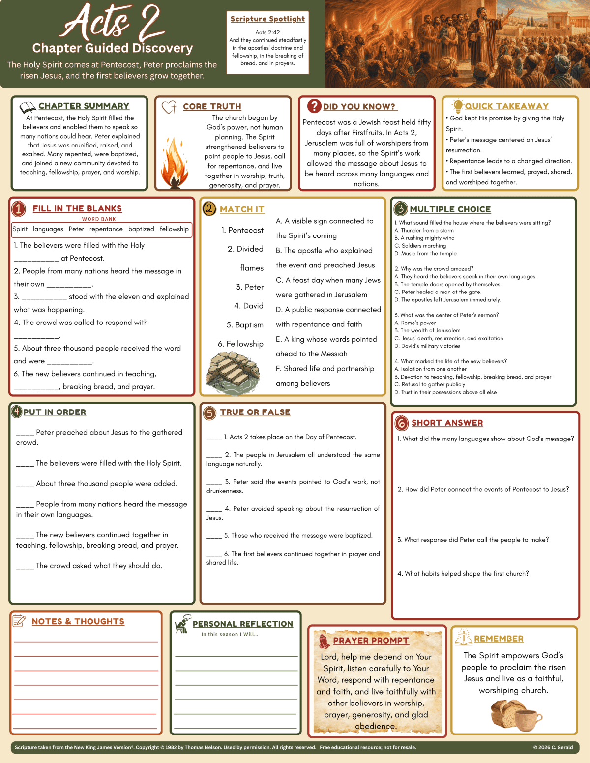 Acts 02 Guided Discovery Chapter&nbsp;Companion