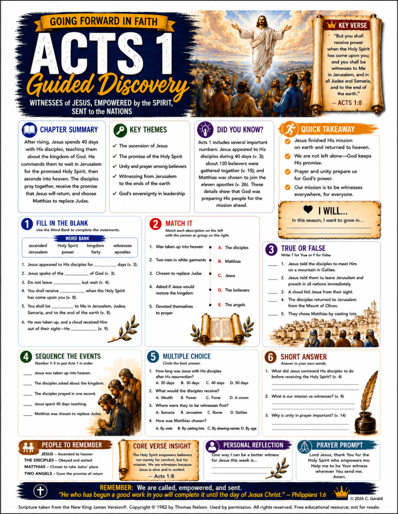 Acts 01 Guided Discovery Chapter&nbsp;Companion