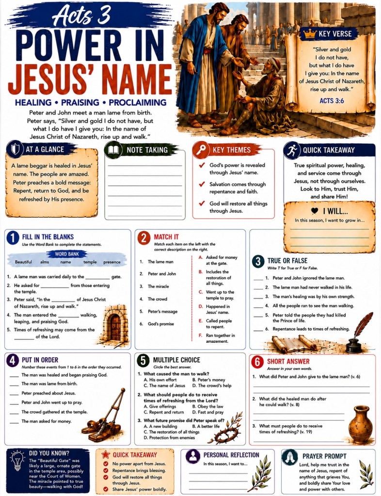Acts 03 Guided Discovery Chapter&nbsp;Companion